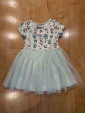 Bluey Ribbed Tutu Dress Size 2T 