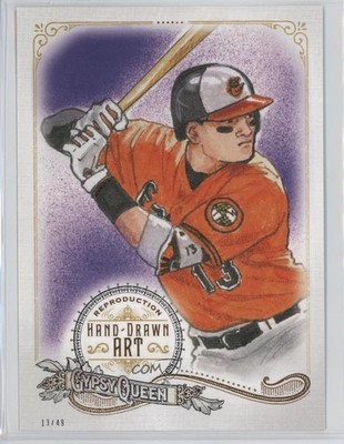 2017 Topps Gypsy Queen Portrait Art 13/49 Manny Machado #GQAR-MM1 2f4