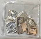 Lot Of (20) 1 Gram Silver Bars And Rounds. Free Silver Gift W/Purchase. 🦅🦅