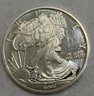 1-Troy oz Sunshine Mint Morgan Design .999 Fine Silver Round Mint Mark SMI