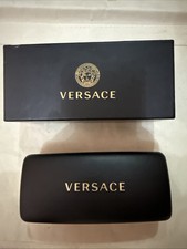 Versace Universal Black Large Hard Case for Sunglasses with Box