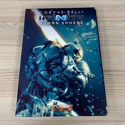 INFINITY HUMAN SPHERE N3 GUIDEBOOK SCI-FI WARGAMING BOOK 289403 COVUS BELLI