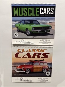 Muscle Car Calendar + Classic Car Calendar 2022 (2 calendars)