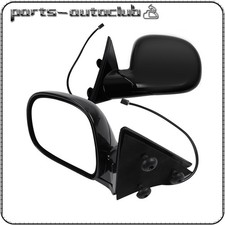 Pair Set Power Side View Mirrors Fits 94-97 Chevrolet S10 95-97 Blazer Truck Suv