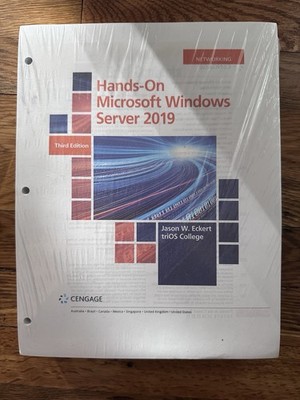 Hands-On Microsoft Windows Server 2019, Loose-leaf, Third Edition