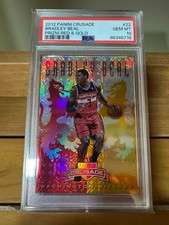 POP 1 PSA 10 Bradley Beal 2012 Crusade Red Gold Prizm Rookie RC /99 SSP #22 SP!
