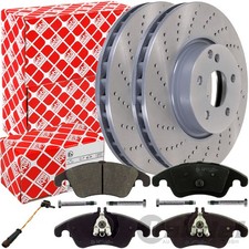 FEBI BREMSSCHEIBEN &Oslash;322mm+ BEL&Auml;GE VORNE passend f&uuml;r MERCEDES C207 W204 W212 R172