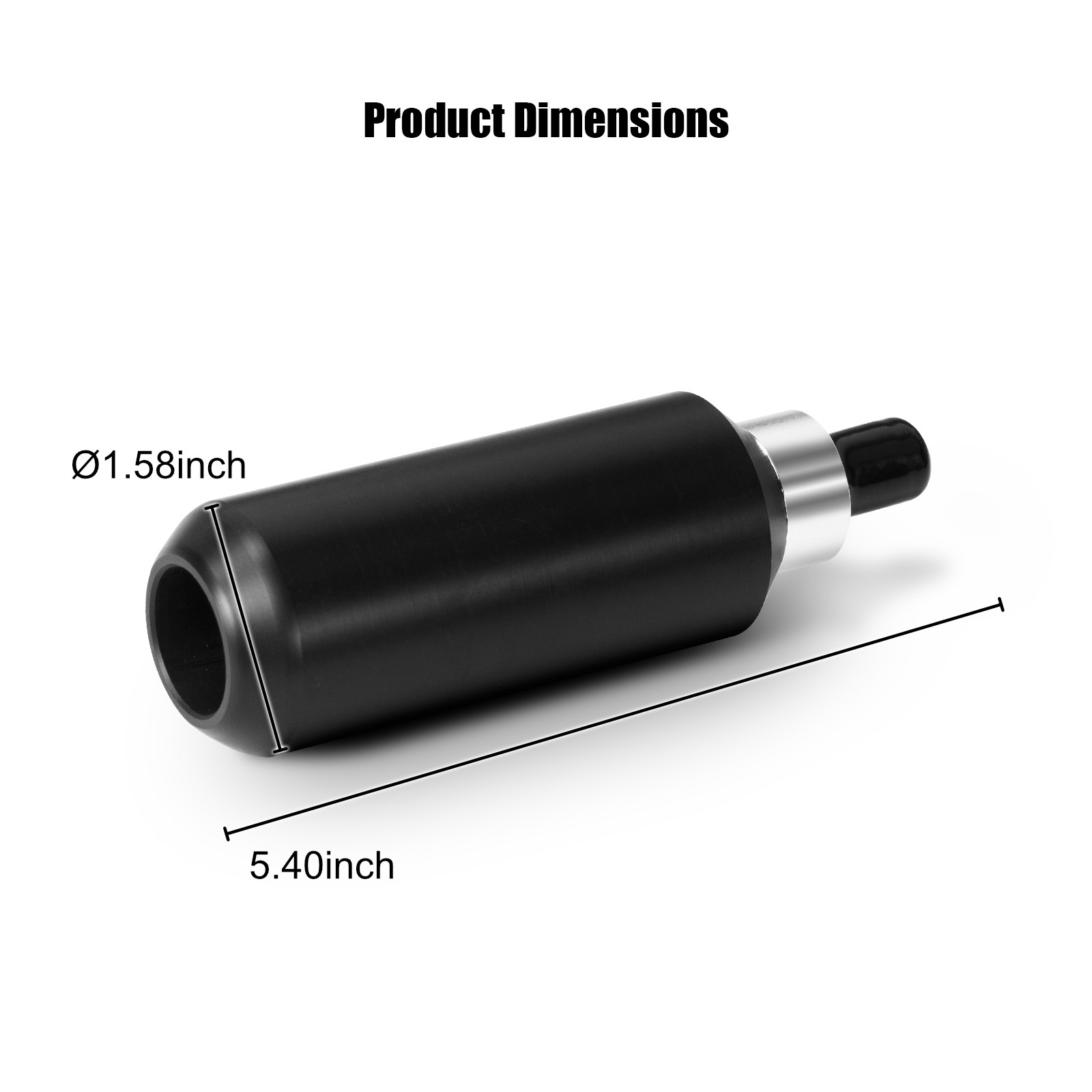 For Harley Sportster 883 1200 XL 2004-2022 Shock Sliders Crash Bar Protector 4"