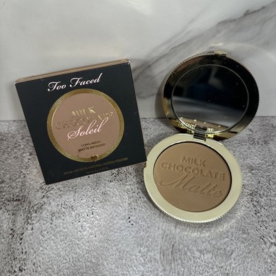 Too Faced MILK CHOCOLATE SOLEIL Longwear Bronzer MATTE 0.28 OZ NIB