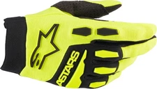 Yellow Black Sport Activity Gloves for Motorcycling with Durable Grip and Fle...