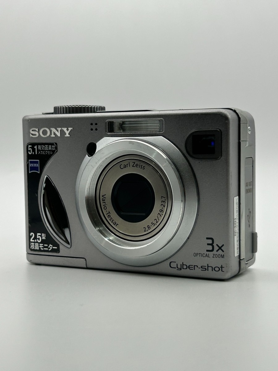 Sony Cyber-Shot DSC-W5 5.1MP 3x Optical Zoom Silver TESTED #50 | eBay