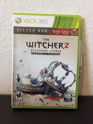 Xbox 360 The Witcher 2 Assassins of Kings Enhanced No Manual Silver Box Tested