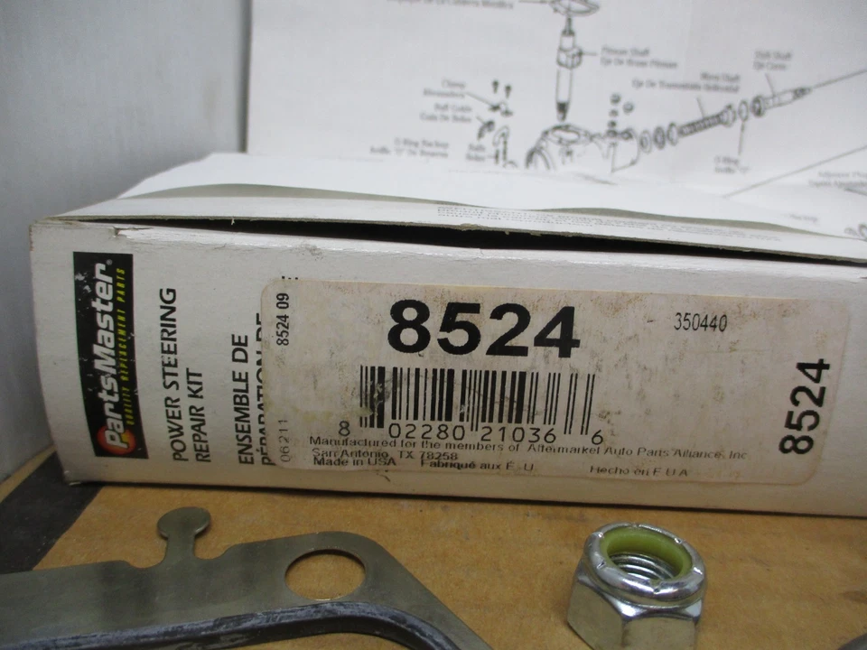 Kit de reparación de dirección asistida Parts Master 8524 Foto 2 de 4