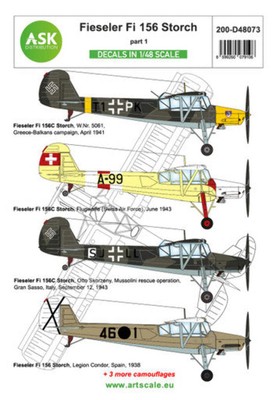 1/48 Artscale Fieseler Fi 156 Storch part 1