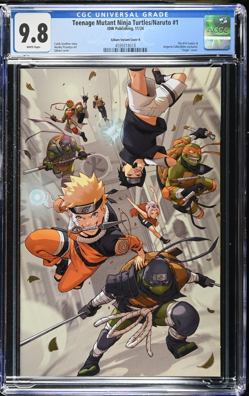 Teenage Mutant Ninja Turtles X Naruto #1 Value - GoCollect