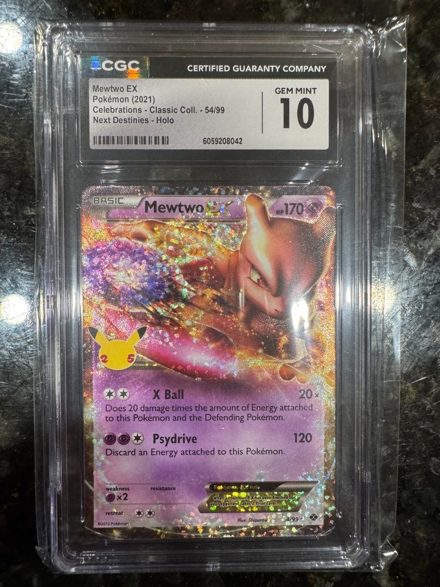 Mewtwo EX 54/99 Holo - 2021 Pokemon Celebrations: Classic