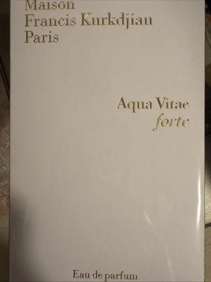MAISON FRANCIS KURKDJIAN AQUA VITAE COLOGNE FORTE EAU DE PARFUM 2.4 Oz / 70 ml