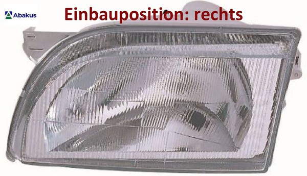 Abakus 431-1136R-LD-E Hauptscheinwerfer Rechts Scheinwerfer FüR Ford-image