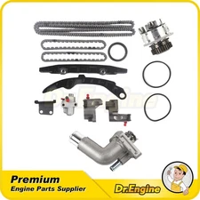 Timing Chain Kit w/ Water Pump Thermostat Fit 02-07 Infiniti Nissan Murano 3.5L