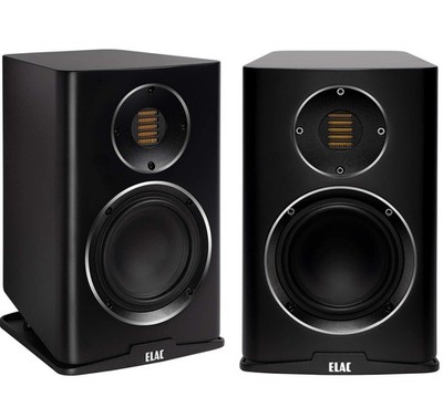 Elac BS243.4-SB 5.25'' Bookshelf Speakers - Satin Black