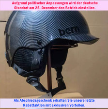 Bern Bren Universal Skihelm für Herren Damen...