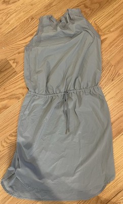 Athleta Rincon Blue Stretch Quick Dry Lightweight Travel Active Dress XXS