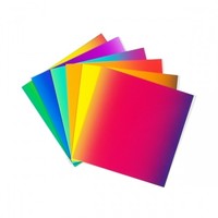 Regenbogen-Faltpapier,20 X 20 Cm, 100 Blatt - Faltpapier Origami