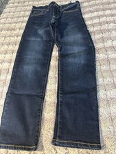 Old Navy Kids Straight-Leg Jeans in Dark Blue size 8