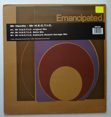 Vinyl Record - Mr Hectic   Mr H.E.C.T.I.C. 2002 Electronic, Hip Hop 12''