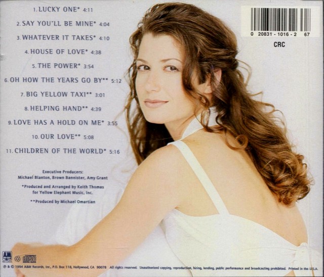 Amy Grant "House of Love" (CD, Aug1994, A&M) CCM EX eBay