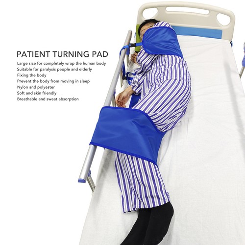 Dispositivo di tornitura paziente prevenire dolori letto svuotare il corpo fissaggio aiuto girare ABE L/M - Foto 2 di 24