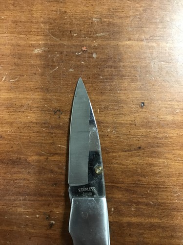 Stainless Steel Blade Folding Knife - Picture 2 of 7