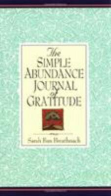 #ad The Simple Abundance Journal of Gratitude by Sarah Ban Breathnach $5.08