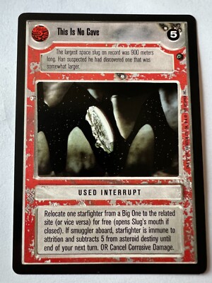 Star Wars CCG Dagobah BB LS Light Side This Is No Cave FS Eligible Dollar Rare