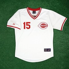 George Foster 1975 Cincinnati Reds Men's Home White Cooperstown Jersey