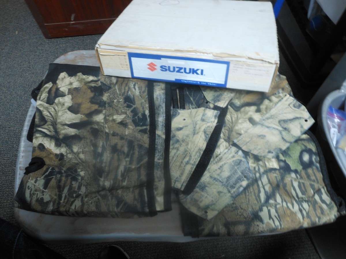 古いヴィンテージ NOS Suzuki OEM Mossy Oak Fender Covers LT500 99950-65534 | eBay