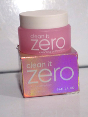 Banila Co Clean it Zero 3 in 1 Cleansing Balm Original NIB .84oz *DAMAGE BOX*