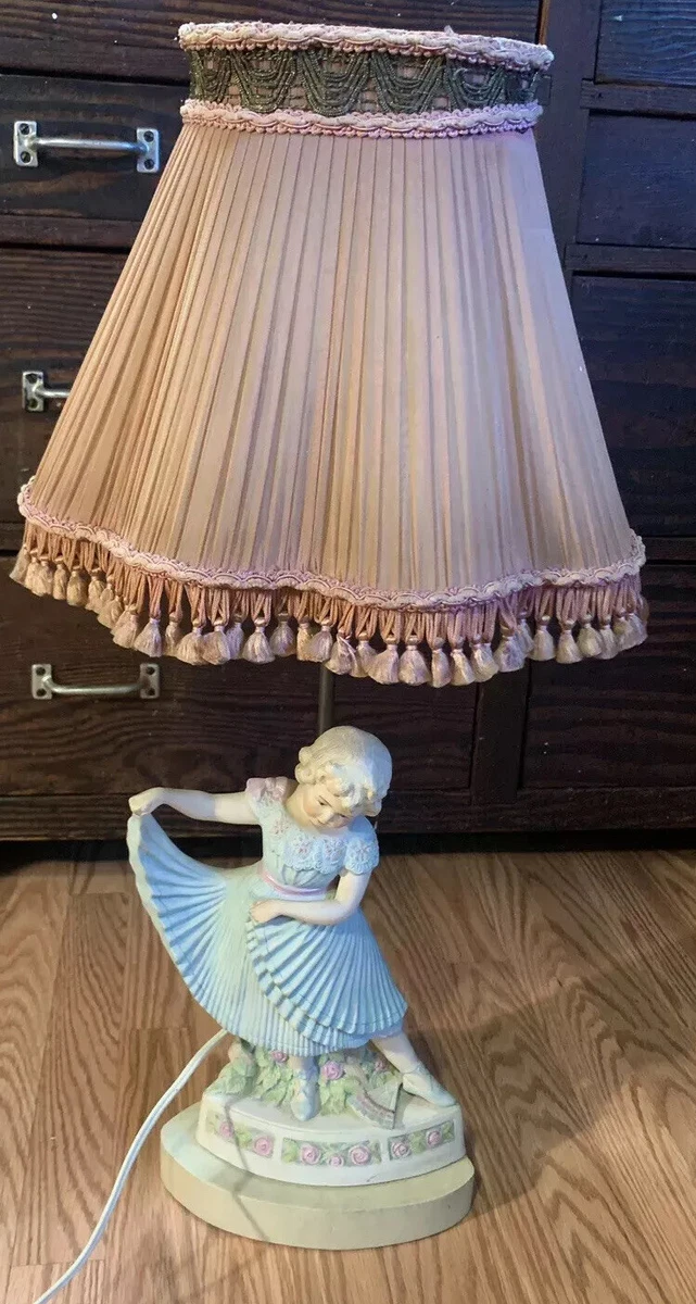 Vintage porcelain outlet lamp shade