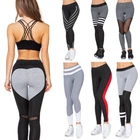 Womens Sports Leggings High Waist Workout Gym Running Push-Up Fitness Pants FGY