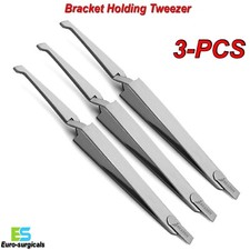 Orthodontic Bracket Holder Tweezers Orthodontic Bonding Bracket Dental Tools