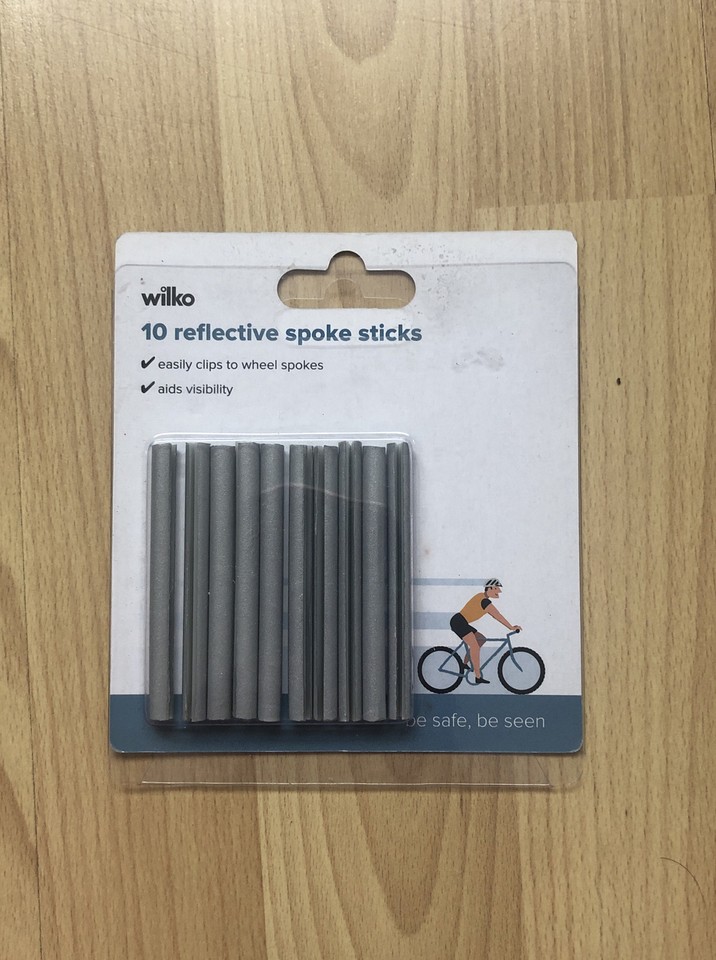 Spoke Reflective Spoke Sticks - 10 Spokes | eBay
