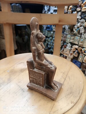  Rare ancient Egyptian Pharaonic The lion of Sekhmet Granite 