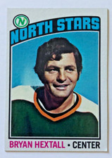 1976-77 Topps Hockey Bryan Hextall #13 EXMT