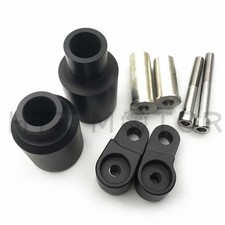 HTTMT para Honda CBR600RR 2007-2008 CBR600 CBR 600 RR 600RR MARCO NEGRO DESLIZADORES