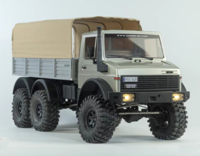 CROSSRC 1/10 RC Crawler Car EMO NT6 6x6 Remote Control Off-road Vehicles Model