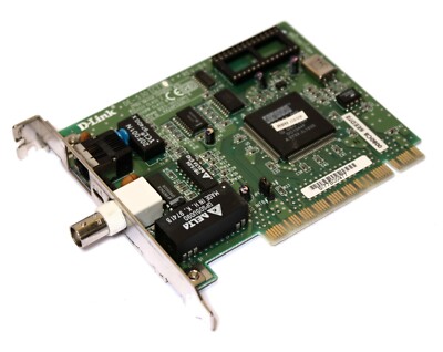 D-Link DE-530 Rev B4 - 10Mbps PCI Netzwerk Interface Adapter NIC Karte