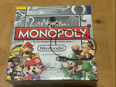 Monopoly Nintendo Collector's Edition (Ver 2) with 6 Collectible