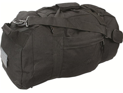 BASE CAMP DUFFLE BAG 65 L wasserdicht Rucksack Loader Pack 4 Tragemöglichkeiten SCHWARZ