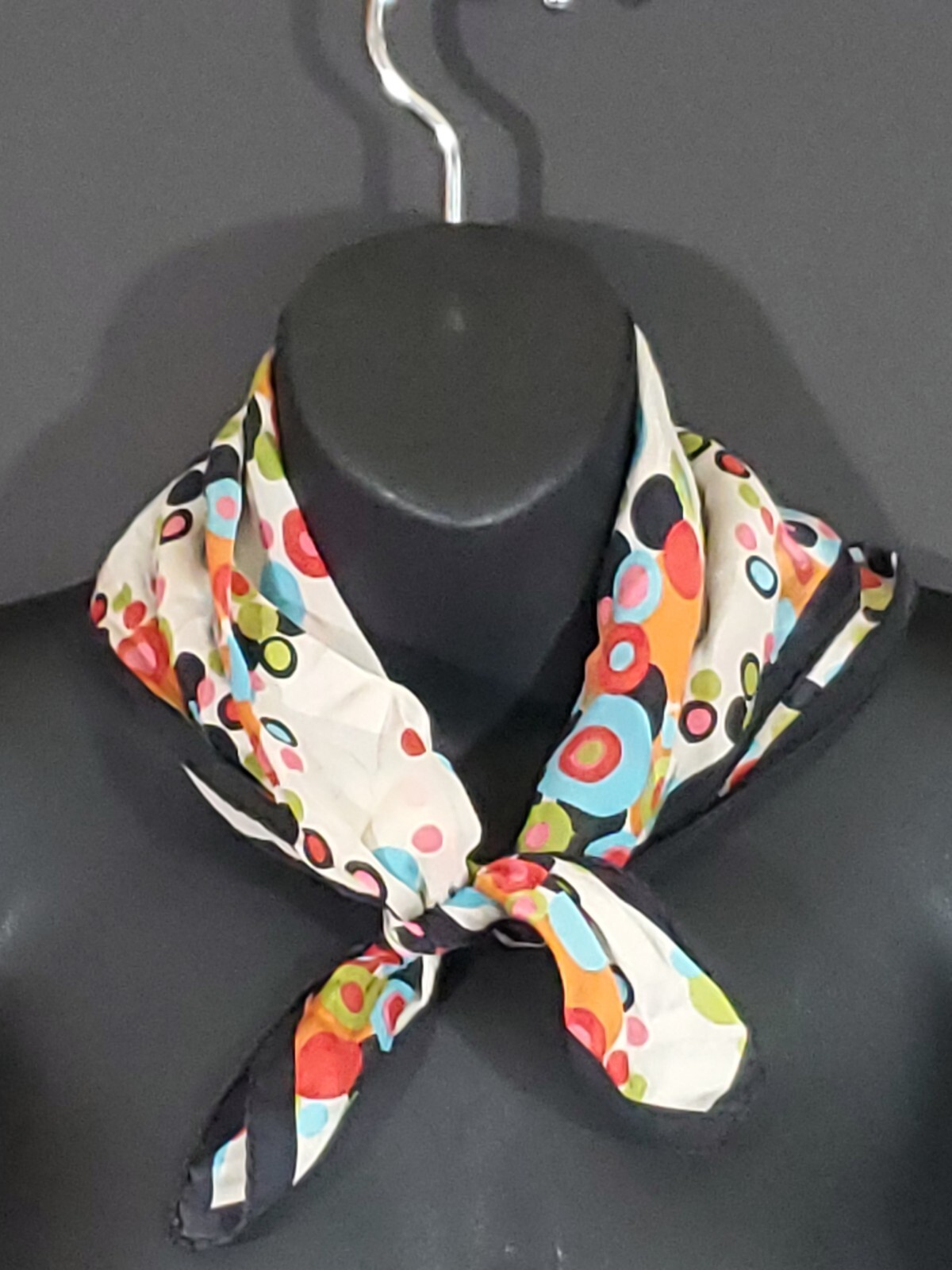 Multifunctional Polka Dot Circles Multicolored Sq… - image 4