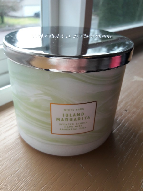  BATH & BODY WORKS WHITE BARN ISLAND MARGARITA 3 WICK SCENTED CANDLE BRAND NEW